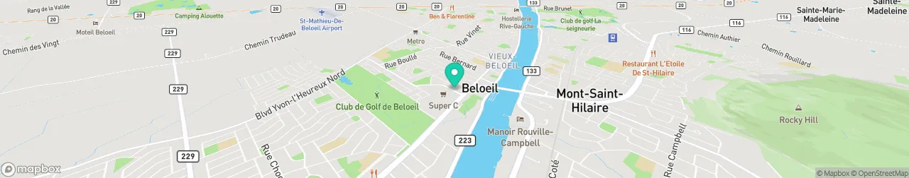 ev charging station on the map