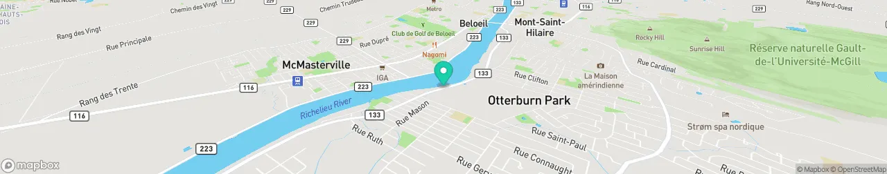 ev charging station on the map