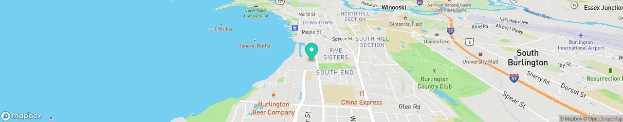 borne de recharge sur la carte