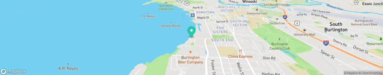 ev charging station on the map