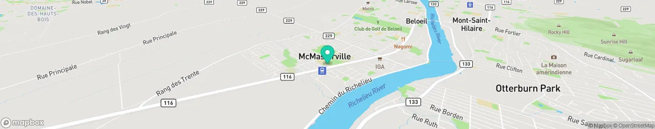 ev charging station on the map