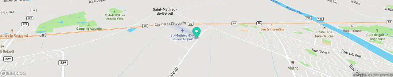 borne de recharge sur la carte