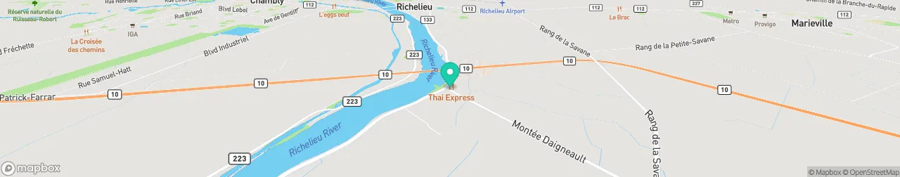 ev charging station on the map