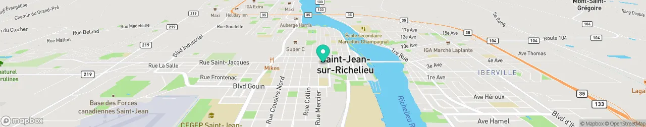 ev charging station on the map