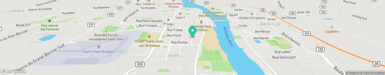 ev charging station on the map