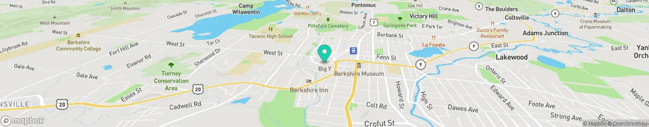 borne de recharge sur la carte