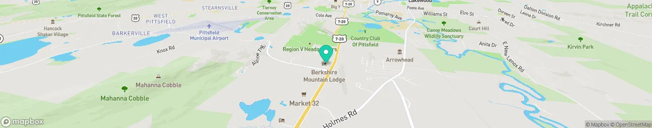 borne de recharge sur la carte