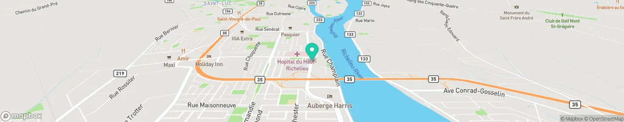 ev charging station on the map