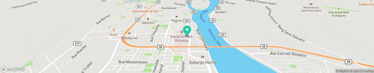 ev charging station on the map