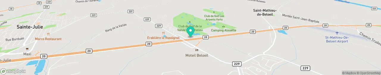 ev charging station on the map