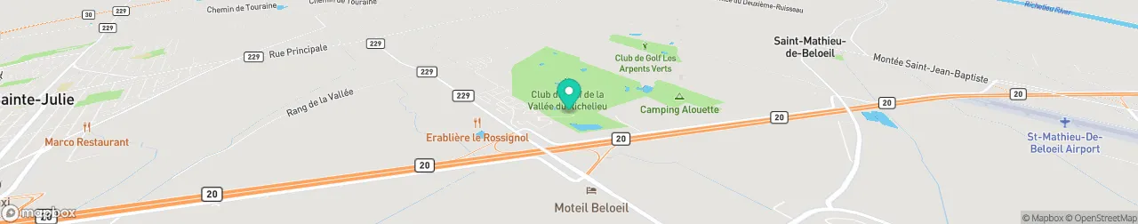 ev charging station on the map