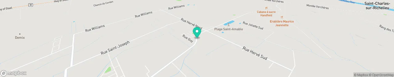 ev charging station on the map