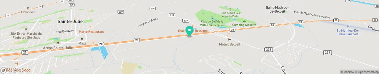 ev charging station on the map