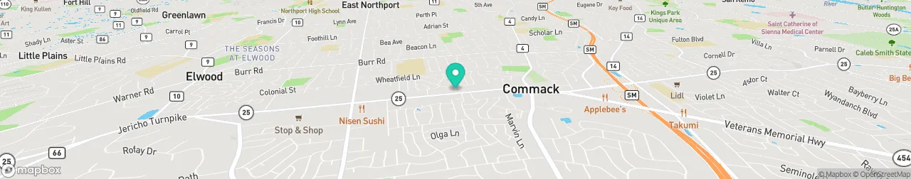 ev charging station on the map