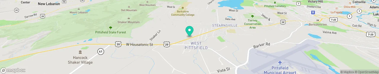 borne de recharge sur la carte