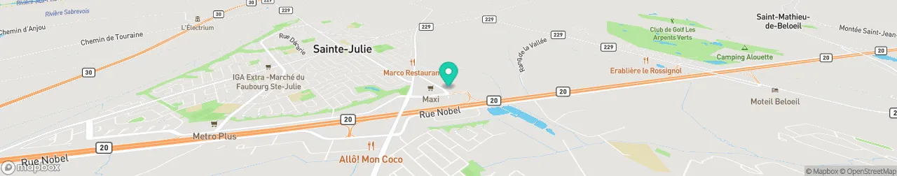 ev charging station on the map