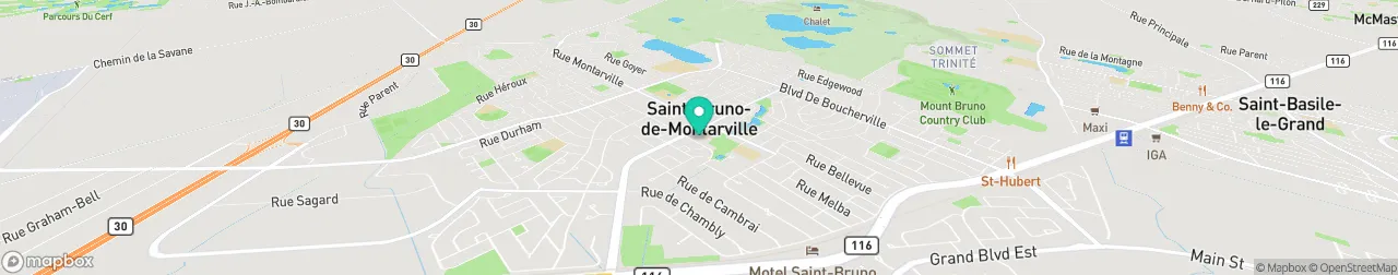 borne de recharge sur la carte