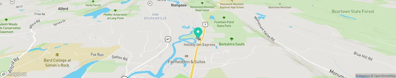 borne de recharge sur la carte