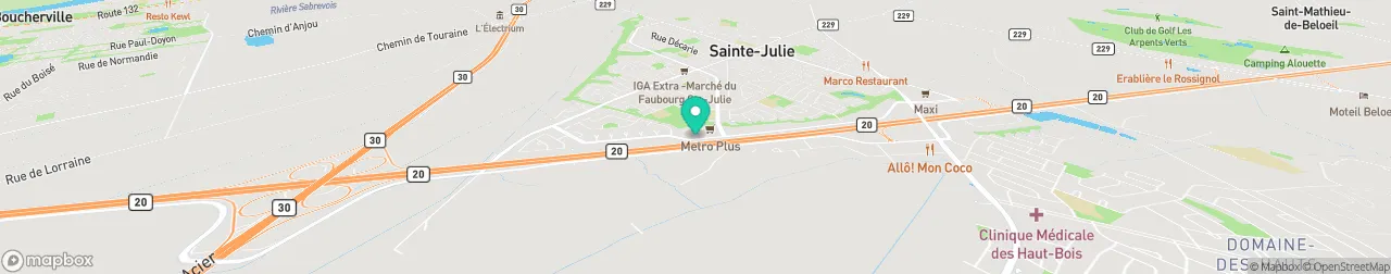 ev charging station on the map