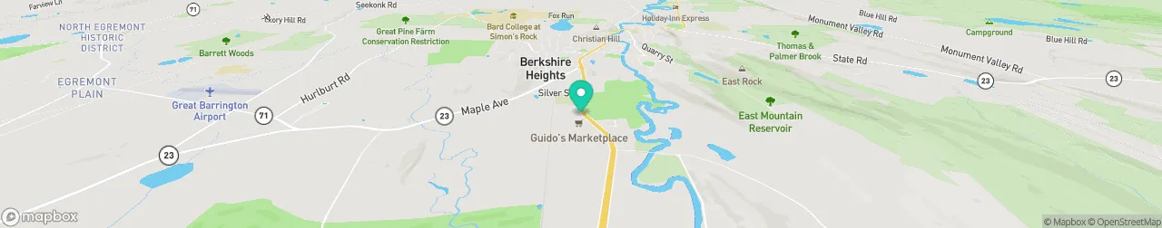 borne de recharge sur la carte