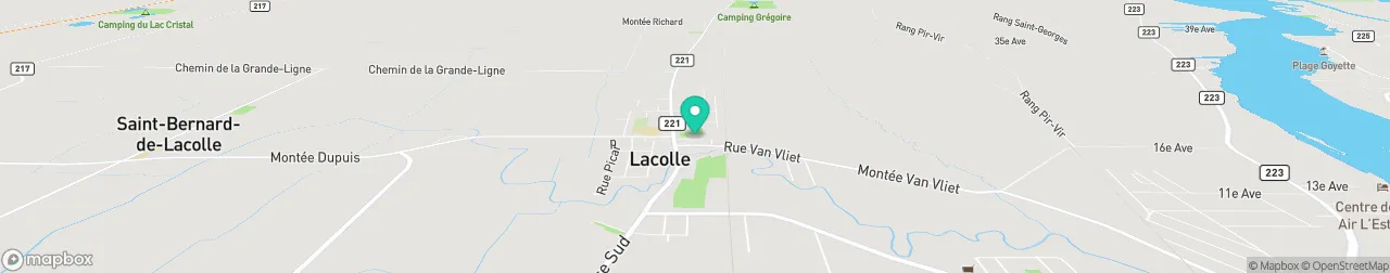 borne de recharge sur la carte