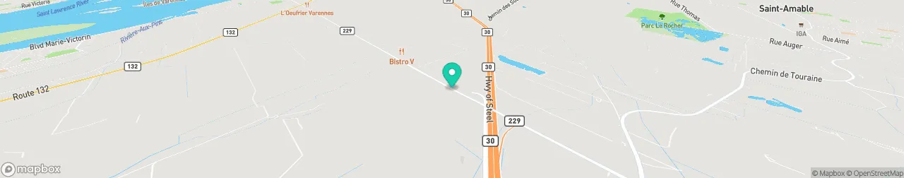 ev charging station on the map