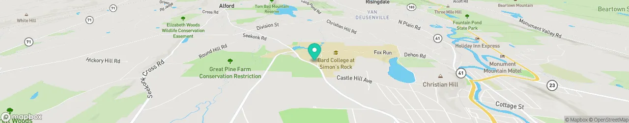 borne de recharge sur la carte