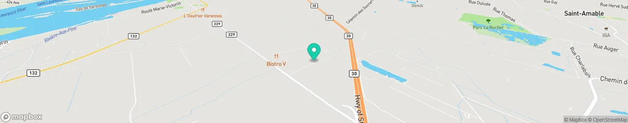 borne de recharge sur la carte