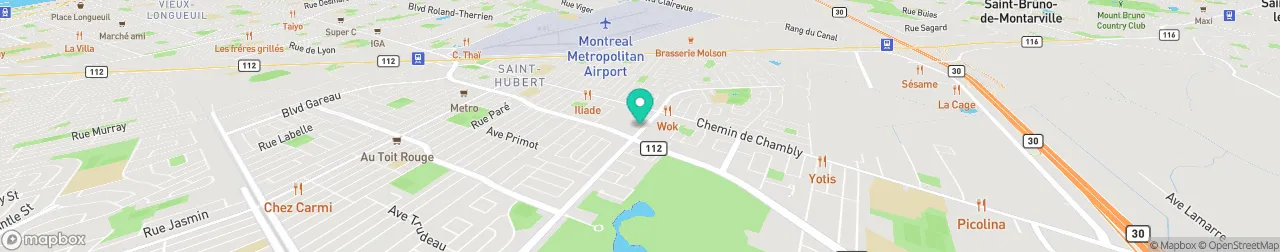 borne de recharge sur la carte