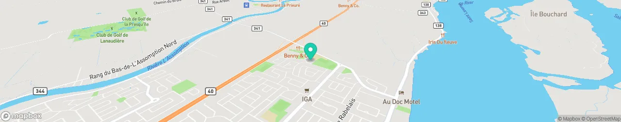 borne de recharge sur la carte