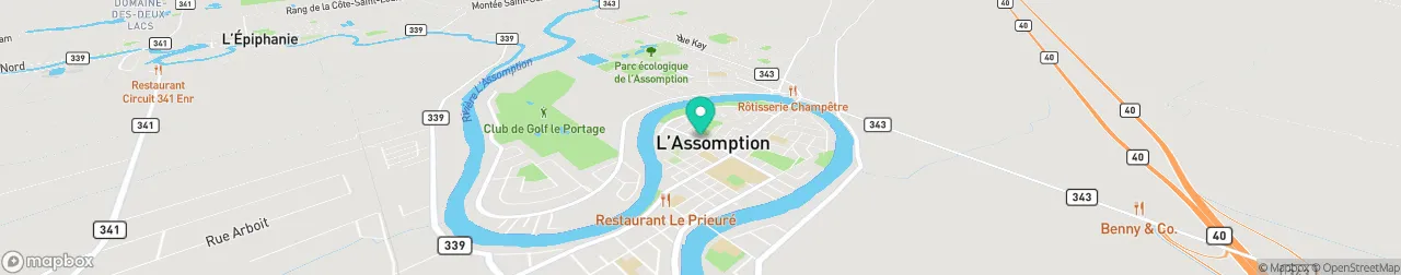 borne de recharge sur la carte