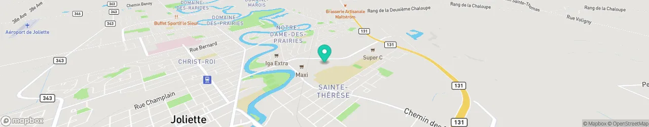 borne de recharge sur la carte