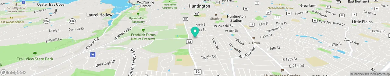 ev charging station on the map