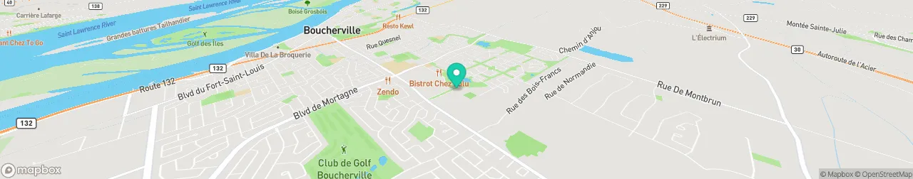 borne de recharge sur la carte