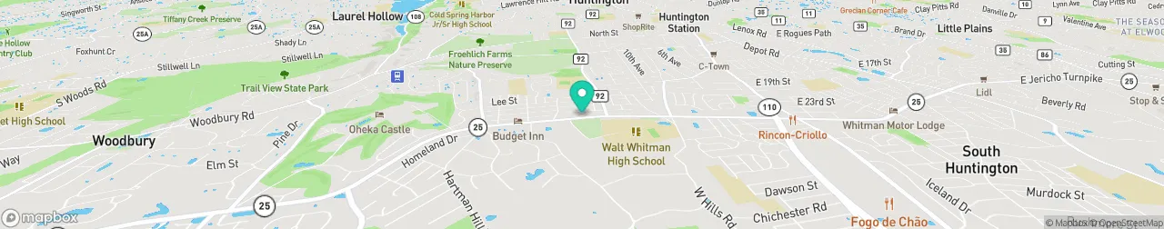 ev charging station on the map