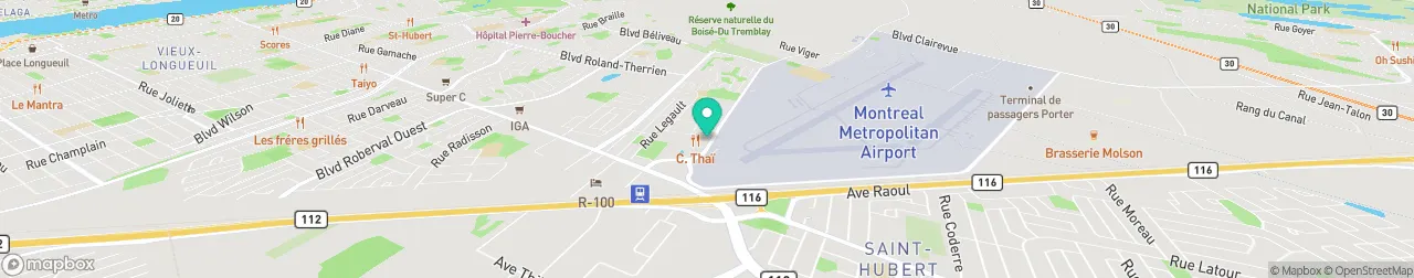 borne de recharge sur la carte