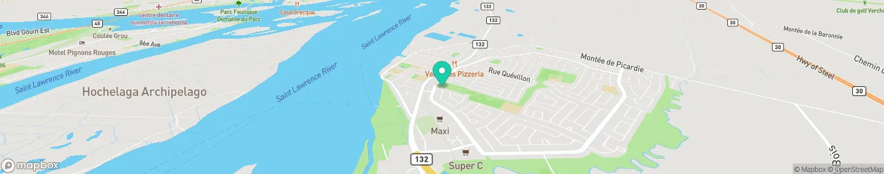 borne de recharge sur la carte