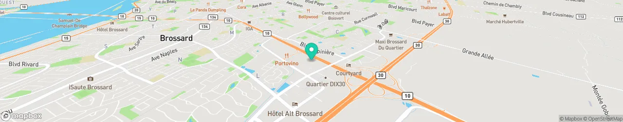 borne de recharge sur la carte