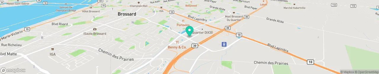 ev charging station on the map