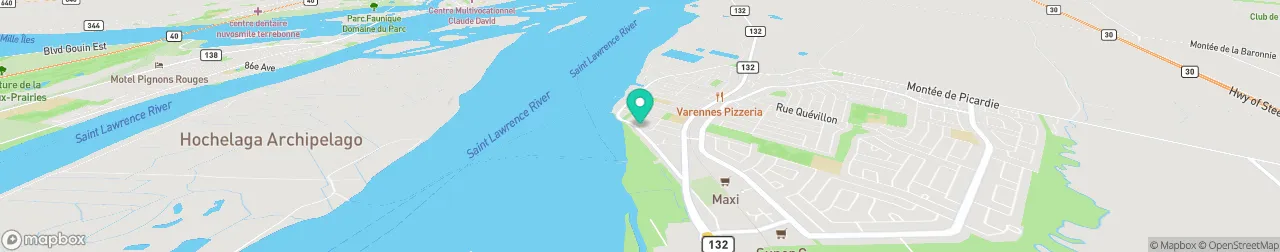 borne de recharge sur la carte