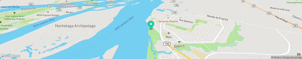 borne de recharge sur la carte