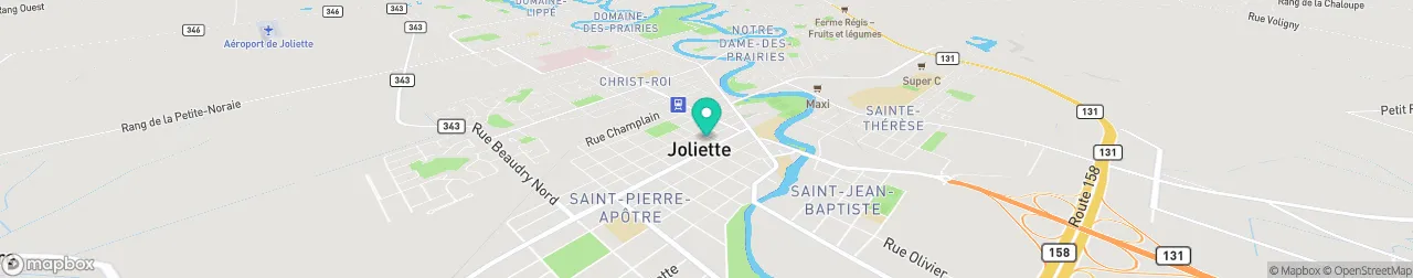 borne de recharge sur la carte