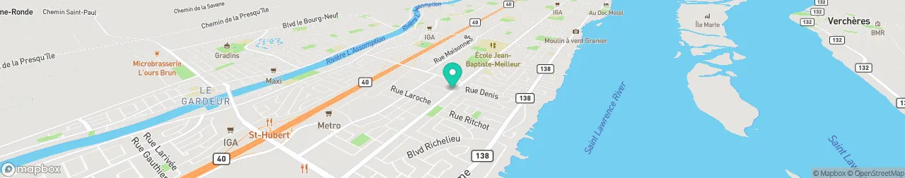 ev charging station on the map