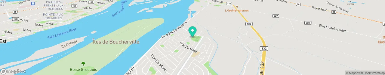 borne de recharge sur la carte