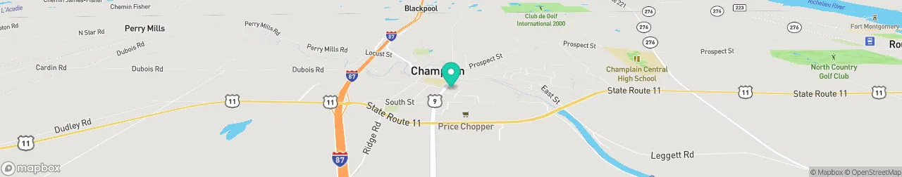 borne de recharge sur la carte