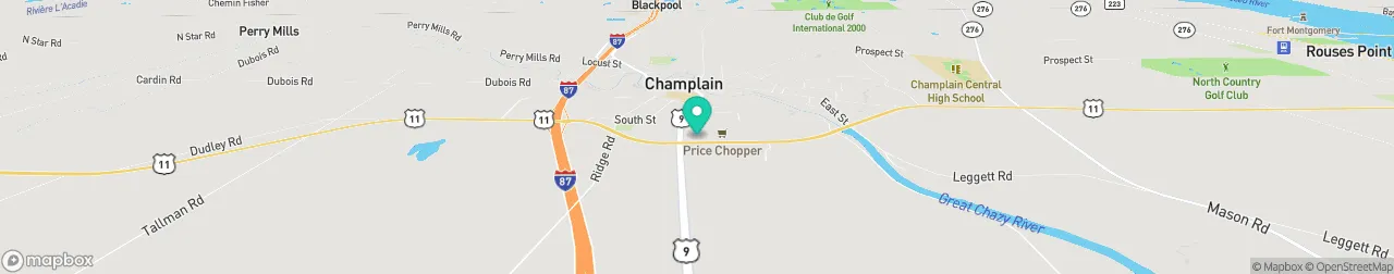 borne de recharge sur la carte