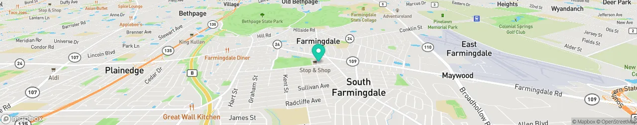 ev charging station on the map