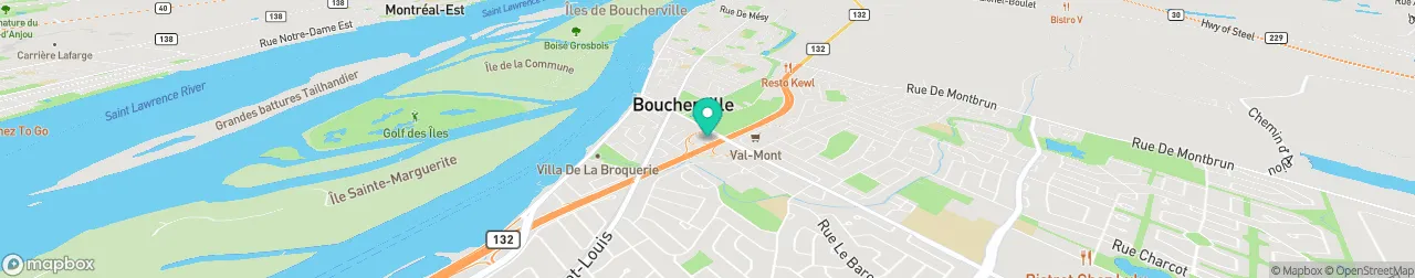 borne de recharge sur la carte