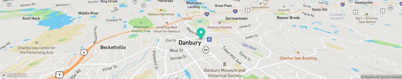 borne de recharge sur la carte