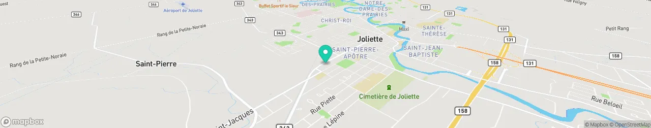 borne de recharge sur la carte